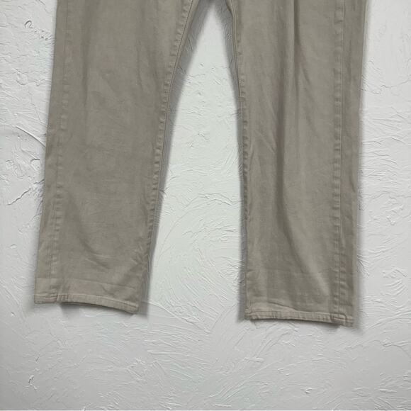 DL 1961 Tan Vince Casual Straight Jeans Mens 35 XTWill Classic Denim - Picture 3 of 14
